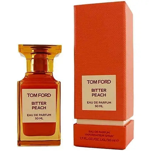 Tom Ford Bitter Peach Eau de Parfum bottle close-up