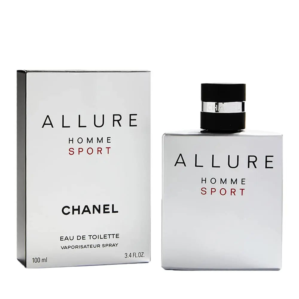 Chanel Allure Homme Sport Eau De Toilette 3.4 oz 100 ml Men's Spray Scentora