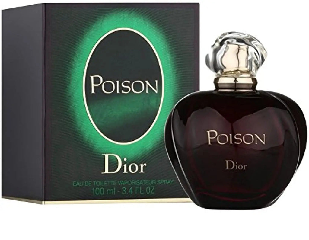 Poison by Christian Dior 3.4 oz EDT Perfume for Women New In Box Scentora