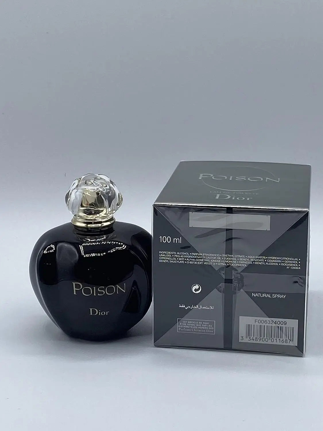 Poison by Christian Dior 3.4 oz EDT Perfume for Women New In Box Scentora