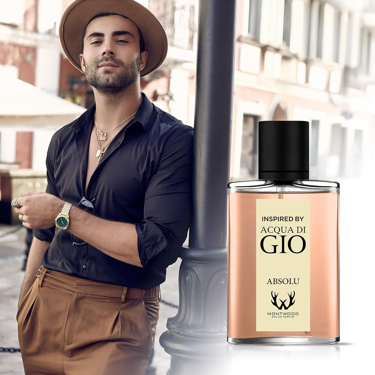 Giorgio Armani Acqua Di Gio ABSOLU PARFUM 100 ml 3.4 oz Men Cologne Spray New Scentora