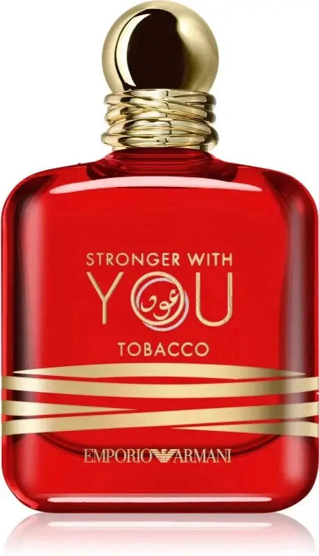 Emporio Armani Stronger With You Tobacco Eau de Parfum box packaging