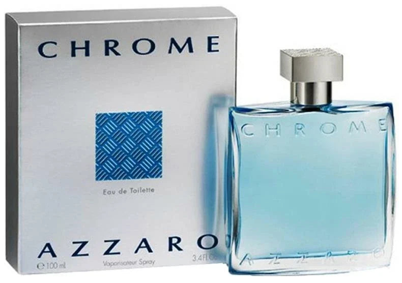 Chrome Azzaro Men's Cologne By Azzaro 3.3oz/100ml Eau De Toilette Spray Scentora