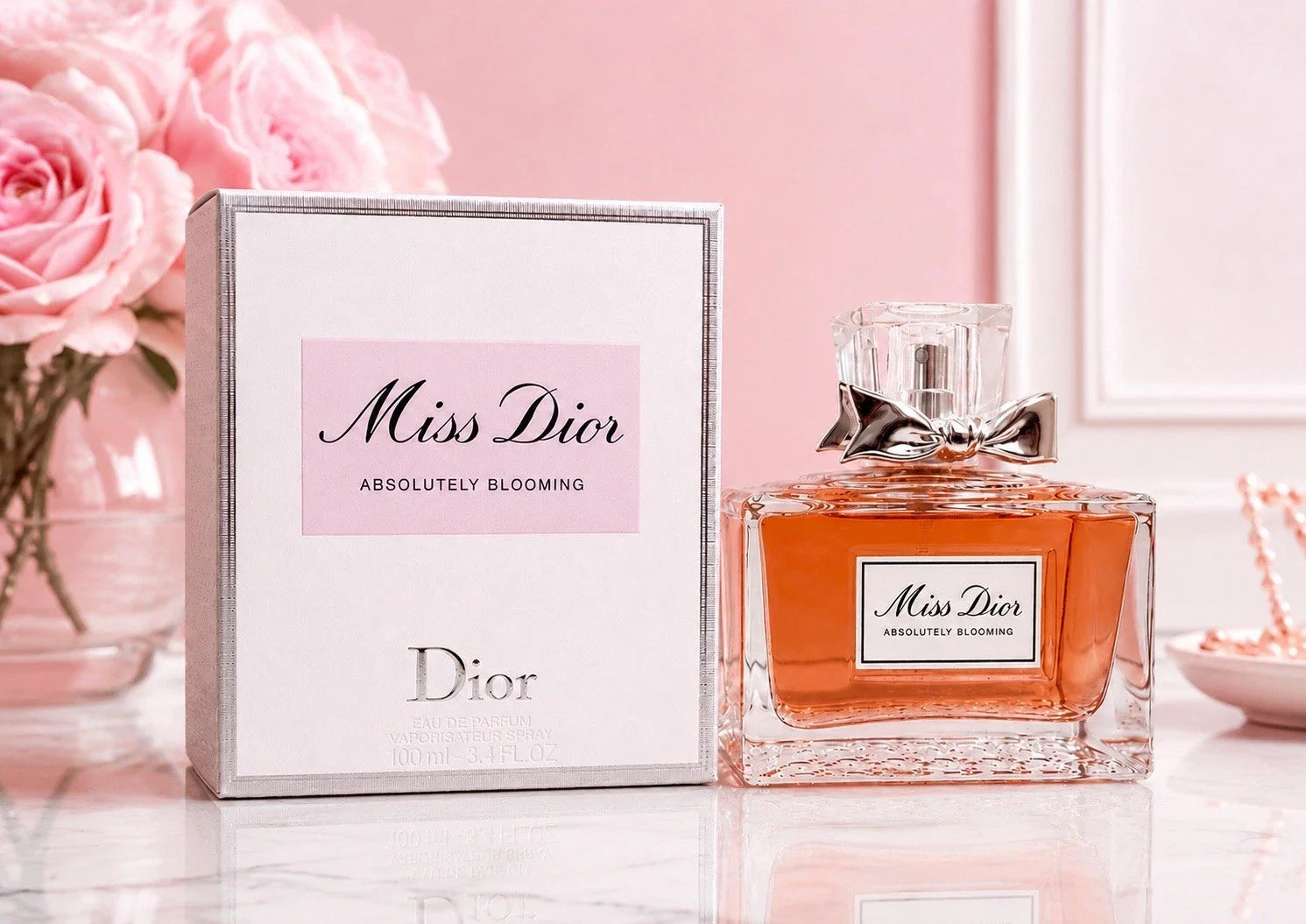 Miss Dior Absolutely Blooming Eau De Parfum Spray 3.4 oz batch 6S1X Scentora