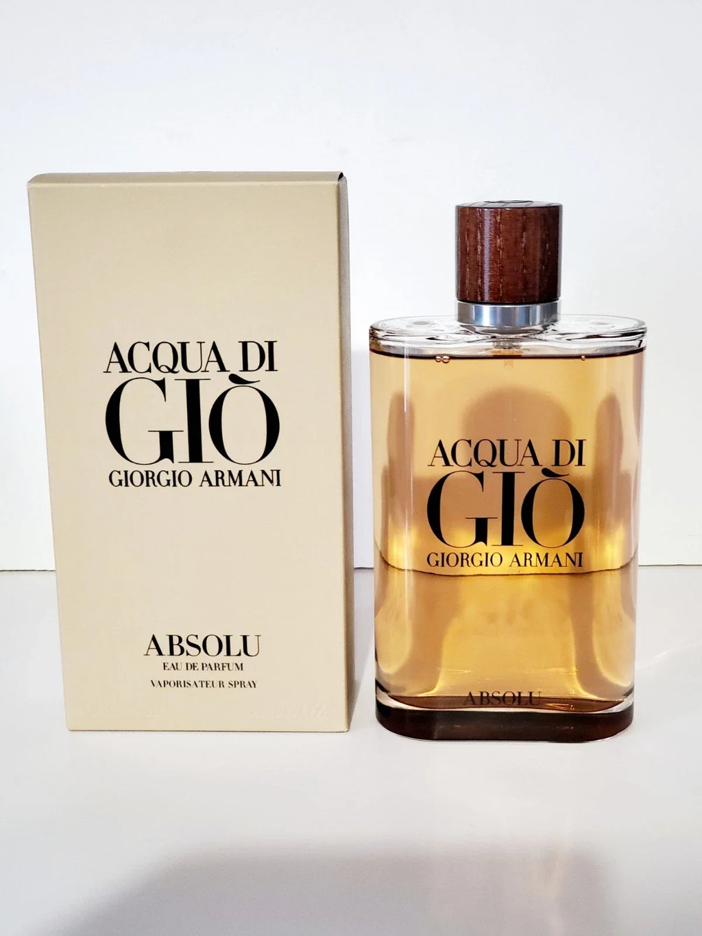 Giorgio Armani Acqua Di Gio Absolu 6.7oz Men's Eau de Parfum Original ( NO CELLO Scentora