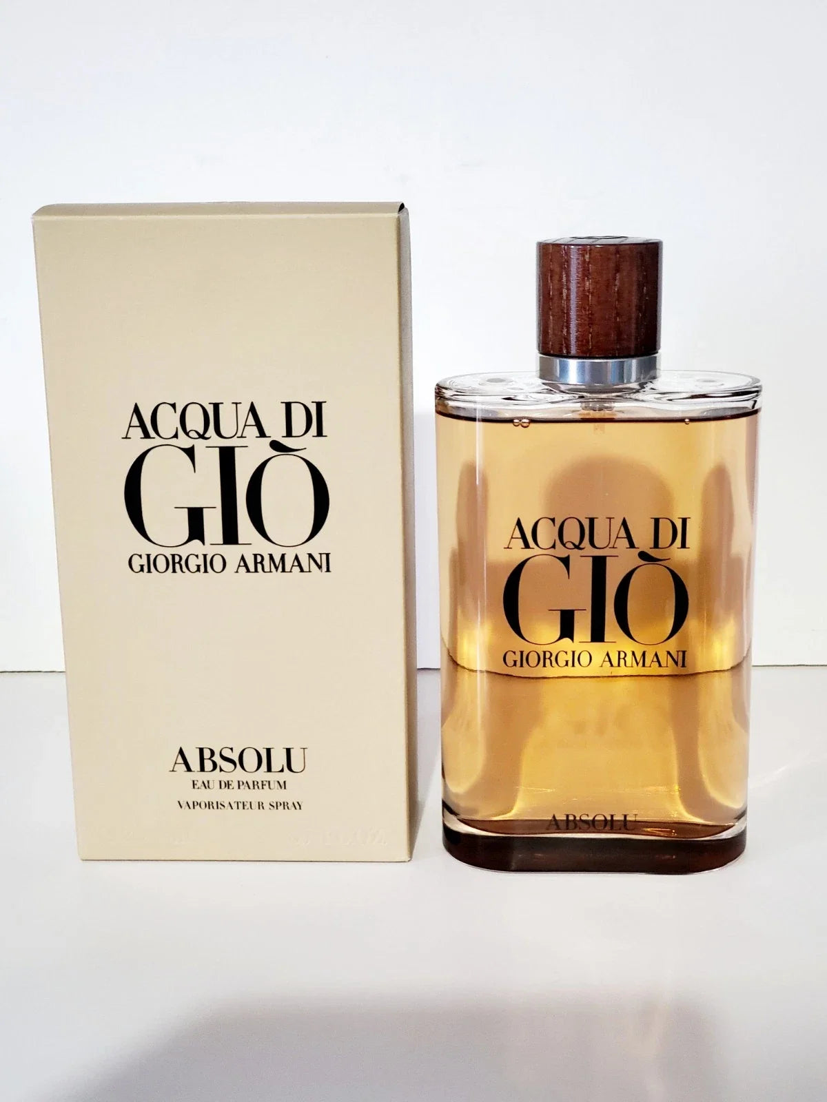 Giorgio Armani Acqua Di Gio Absolu 6.7oz Men's Eau de Parfum Original ( NO CELLO Scentora