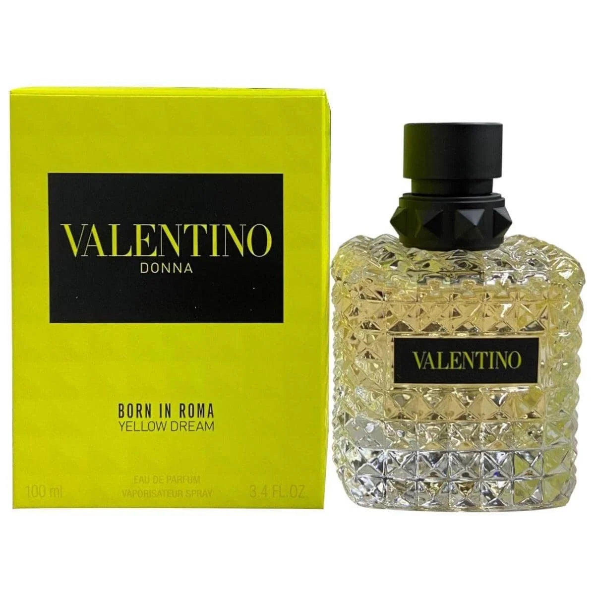 Donna Born In Roma Yellow Dream by Valentino for her EDP 3.3 / 3.4 oz New in Box Scentora