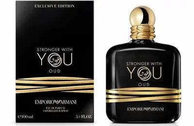 Emporio Armani Stronger With You Oud Eau de Parfum bottle front view