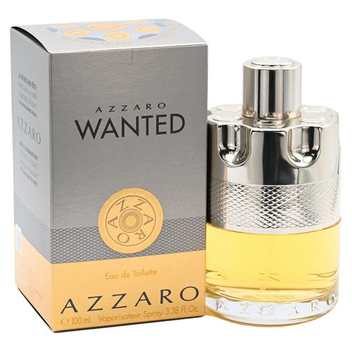 Azzaro Wanted by Azzaro Cologne for Men EDT 3.38 / 3.4 oz New In Box Scentora
