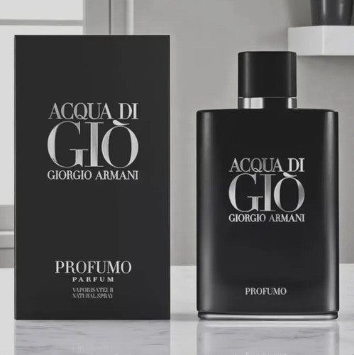 Giorgio Armani Acqua Di Gio Profumo Parfum Spray, Regular Size 3.3 fl oz Scentora