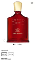 creed centaurus NIB 3.3 Oz Scentora