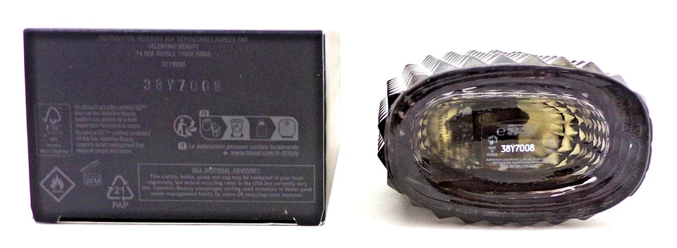 Valentino Uomo BORN IN ROMA 3.4 oz. EDT Spray for Men. New. NO CELLOPHANE Scentora