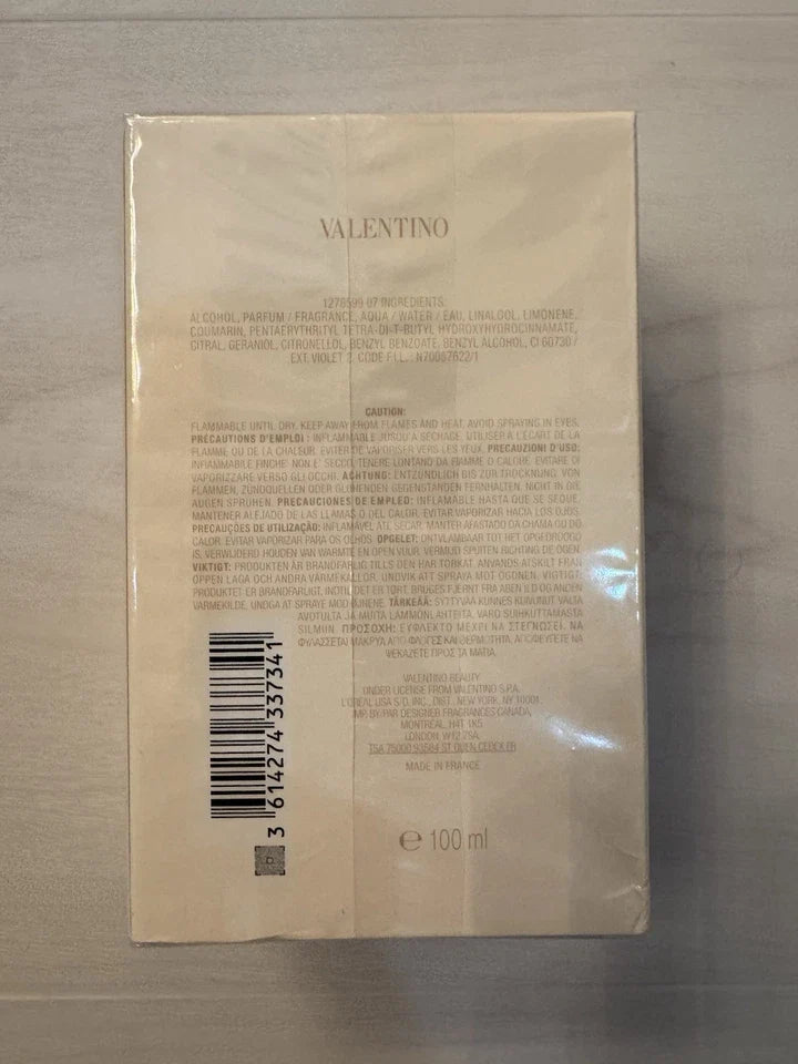 NEW VALENTINO UOMO BORN IN ROMA IVORY EDT SPRAY FOR MEN 3.4 Oz / 100 ml. Scentora
