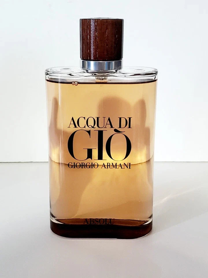 Giorgio Armani Acqua Di Gio Absolu 6.7oz Men's Eau de Parfum Original ( NO CELLO Scentora