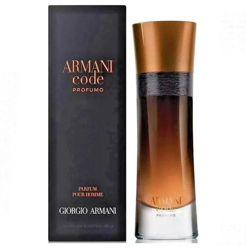 Armani Code Profumo by Giorgio Armani 3.7 fl oz Parfum Spray Men's New & Sealed. Scentora