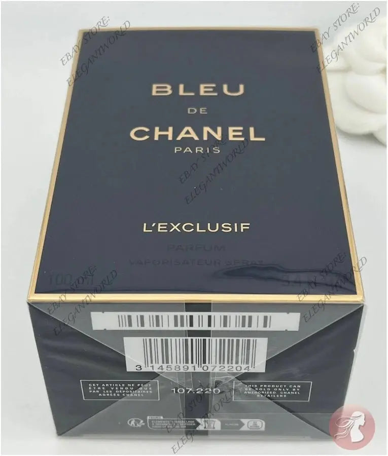 CHANEL Bleu de Chanel Pour Homme Eau de Parfum Spray, Regular Size 3.4 oz Scentora